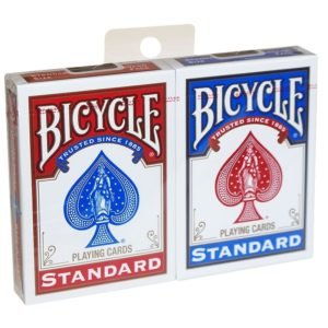 Bicycle Spielkarten in Rot und Blau