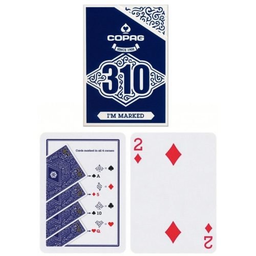 Copag 310 markiertes Kartenspiel blau