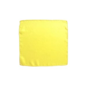 Seidentuch 45cm Zitronengelb