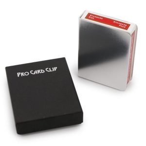 Kartenklammer Silber Pro Card Clip Aluminium
